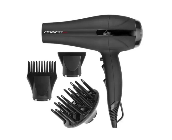 Зображення 2 Фен для волосся Ga.Ma. Power Ion 2200 Вт чорний (GH2651)