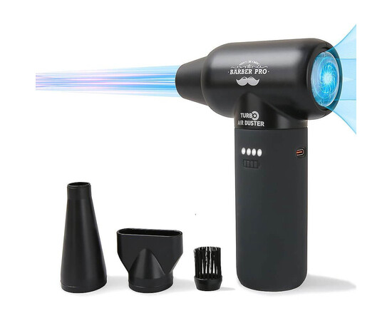 Зображення 4 Ручний потужний акумуляторний міні турбо вентилятор - фен Stylance 800-004