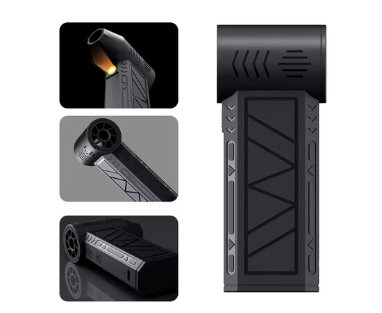 Зображення 2 Ручний потужний міні турбо вентилятор-фен SPL 800-006