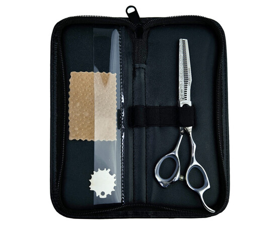 Зображення 8 Перукарські ножиці професійні філірувальні SPL Damasteel Elite 6.0, 96818-30