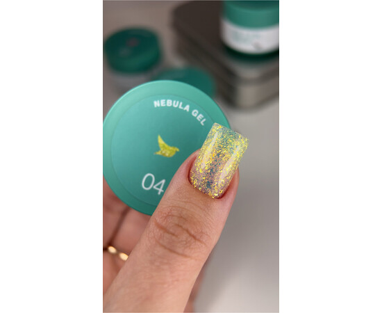 Зображення 2 Гель моделюючий для нігтів Siller Professional Nebula Gel №4, 15 мл, Об'єм (мл, г): 15, Колір: 04