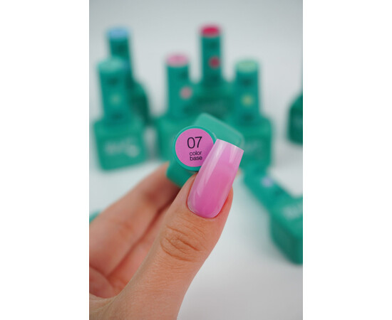 Изображение 2 База для гель-лака Siller Professional Base Color №007, 15 мл, Объем (мл, г): 15, Цвет: 07