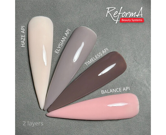 Изображение 3 Камуфлирующая база для ногтей ReformA Cover Base Timeless API, 30 г, Объем (мл, г): 30, Цвет: Timeless