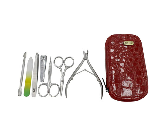 Зображення 3 Манікюрний набір SPL Червоний 44501AH (блістер)