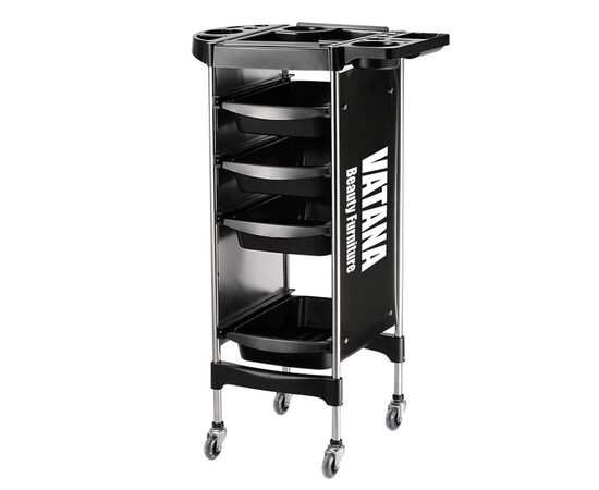 Зображення 6 Візок перукарський для салонів краси на 4 робочих відділення Vatana 578-002