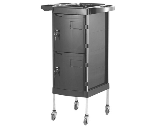 Зображення 6 Візок перукарський для салонів краси на 4 робочих відділення закритого типу на замку SPL 578-004