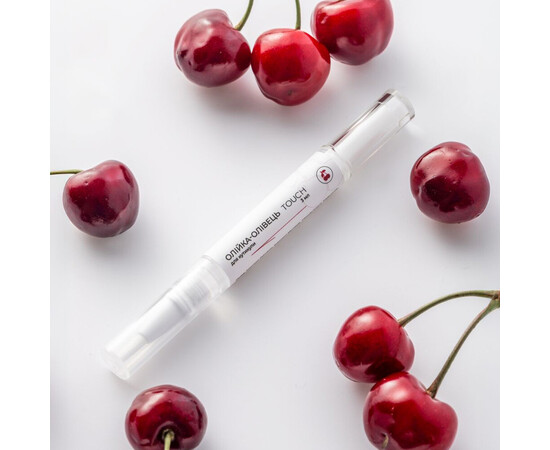 Зображення 2 Суха олійка-олівець для кутикули Touch з ароматом вишні, 3 мл