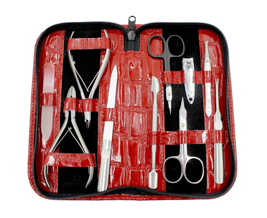 Зображення 3 Манікюрний набір SPL Червоний 44301A (блістер)