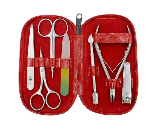 Зображення 2 Манікюрний набір SPL Червоний 44501AH (блістер)