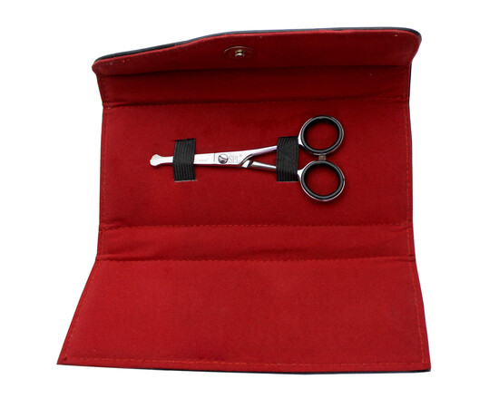 Зображення 6 Ножиці грумерські прямі з закругленими кінцями SPL 90079-45 4.5" професійні для стрижки тварин