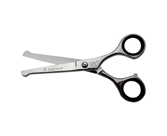 Зображення 2 Ножиці грумерські прямі з закругленими кінцями SPL 90080-55 5.5" професійні для стрижки тварин