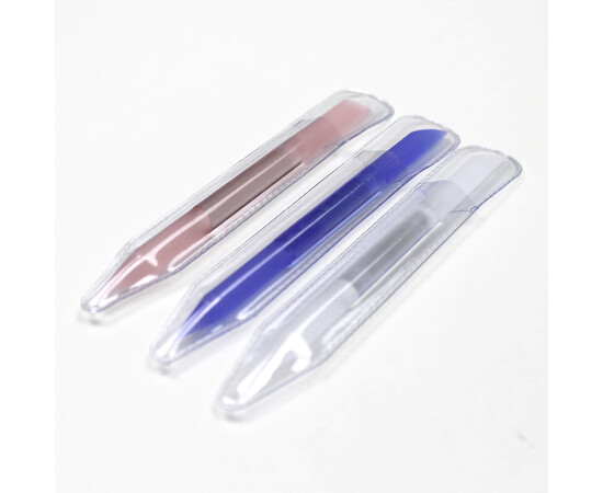 Зображення 9 Скляна манікюрна пилочка-лопатка SPL 9049