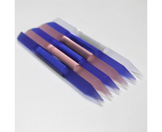 Зображення 8 Скляна манікюрна пилочка-лопатка SPL 9049