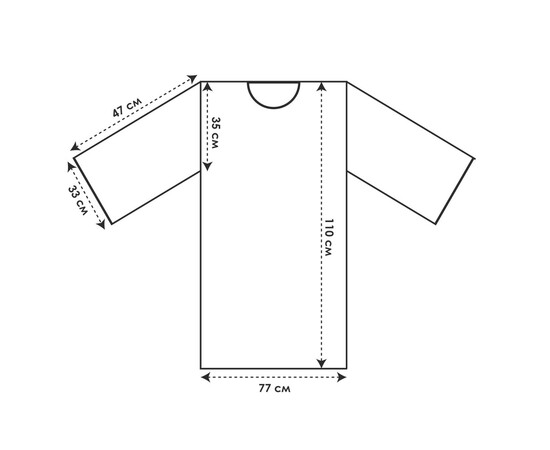 Изображение 6 Пеньюар с рукавами черный SPL 905073-32