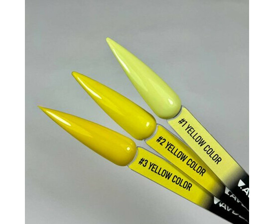 Зображення 3 Гель-лак Victoria Avdeeva Yellow Color №2, 12 мл, Об'єм (мл, г): 12, Колір: 02