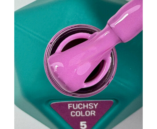Зображення 2 Гель-лак Victoria Avdeeva Fuchsy Color №5, 12 мл, Об'єм (мл, г): 12, Колір: 05