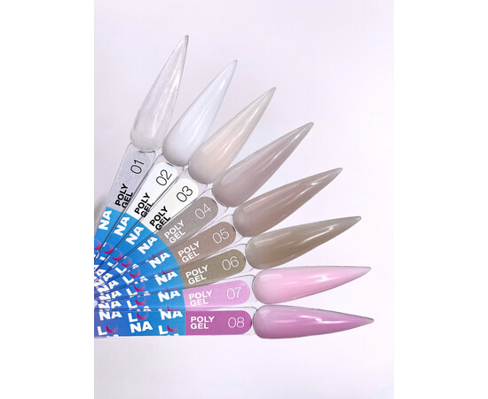 Изображение 3 Полигель для наращивания ногтей LUNAMoon Poly Gel №1, 30 мл, Объем (мл, г): 30, Цвет: 01