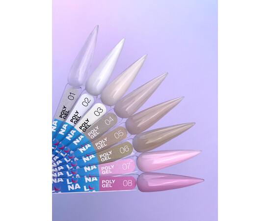 Изображение 2 Полигель для наращивания ногтей LUNAMoon Poly Gel №8, 30 мл, Объем (мл, г): 30, Цвет: 08