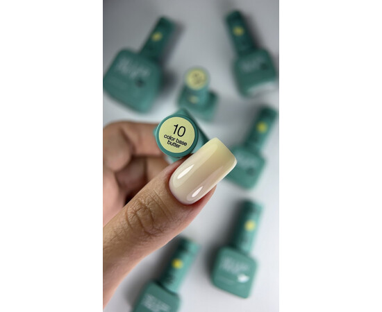Зображення 2 База для гель-лаку Siller Color Base Butter №010, 15 мл, Об'єм (мл, г): 15, Колір: 10