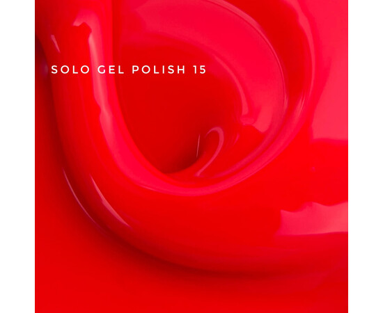 Изображение 2 Гель-лак Touch Solo Gel Polish 15 коралловый, 9 мл, Объем (мл, г): 9, Цвет: 15