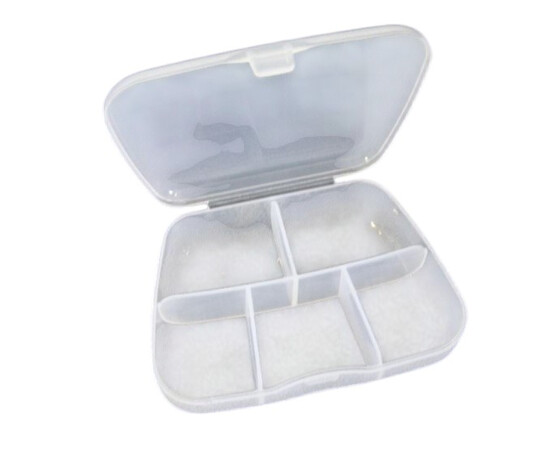 Изображение 2 Контейнер для декора 5 секций прозрачный (748-24)