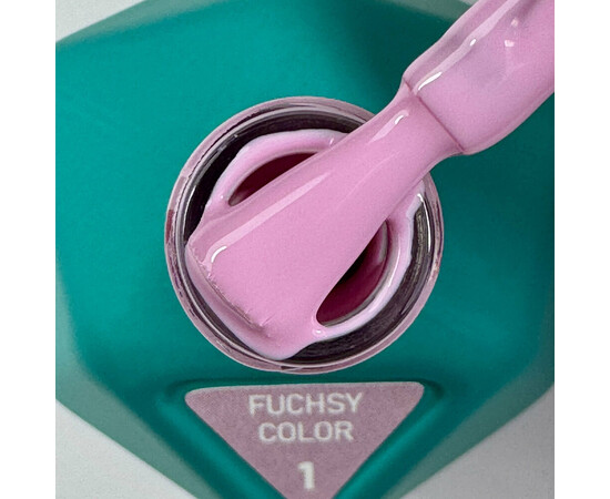 Зображення 2 Гель-лак Victoria Avdeeva Fuchsy Color №1, 12 мл, Об'єм (мл, г): 12, Колір: 01