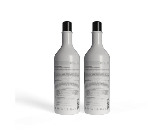 Зображення 2 Набір шампунь і кондиціонер для зміцнення та блиску волосся Inoar Forca & Brilho, 1000 + 800 мл