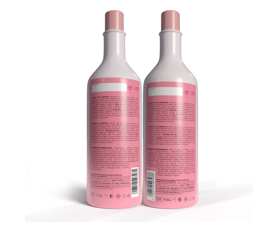 Зображення 2 Відновлюючий набір для волосся з гліколевою кислотою Inoar Glycolic Force, 1000 + 800 мл