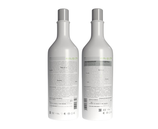 Зображення 2 Безсульфатний набір від лупи Вітамін Е для фарбованного волосся Inoar Cicatrifios, 2х1000 мл