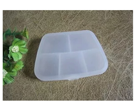 Изображение 4 Контейнер для декора 5 секций прозрачный (748-24)