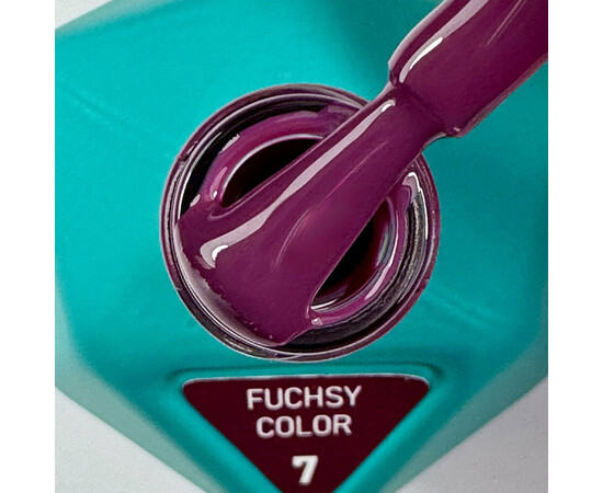 Зображення 2 Гель-лак Victoria Avdeeva Fuchsy Color №7, 12 мл, Об'єм (мл, г): 12, Колір: 07