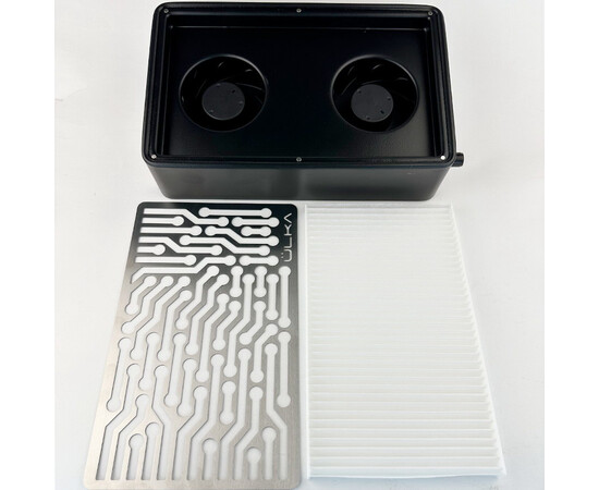 Изображение 5 Вытяжка переносная для маникюра и педикюра с фильтром ÜLKA Nano 58 Вт, черная