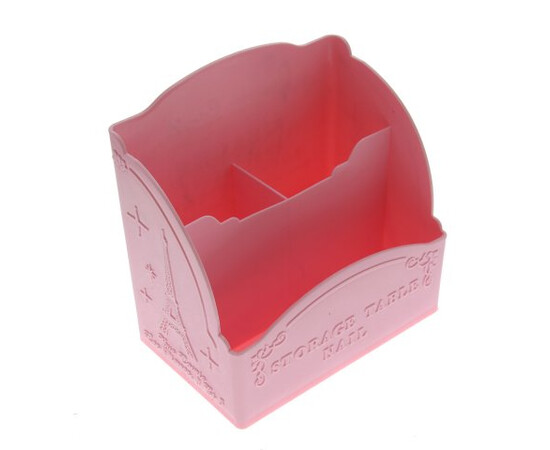 Зображення 3 Органайзер для перукарських, манікюрних інструментів 3 секції G-06 "Париж", рожевий