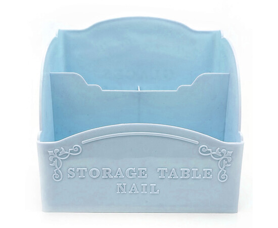 Зображення 2 Органайзер для перукарських, манікюрних інструментів 3 секції G-06 "Париж", блакитний