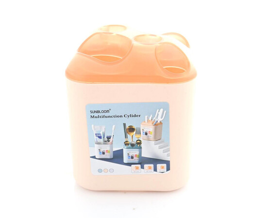 Зображення 2 Підставка для пензлів 748-2 коричневі овалові отвори