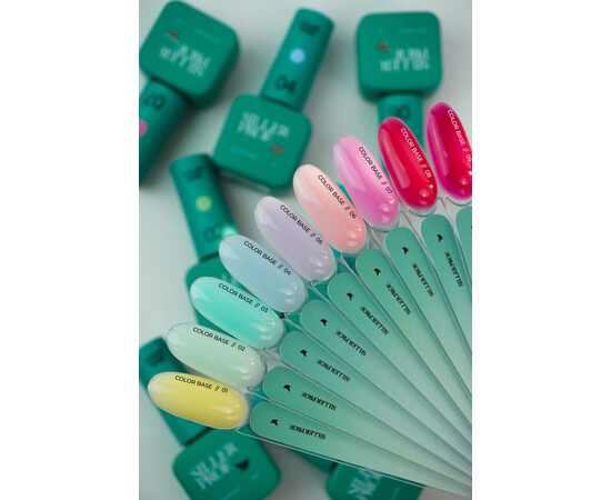 Зображення 3 База для гель лаку Siller Professional Base Color 8 мл, № 009, Об'єм (мл, г): 8, Колір: 009