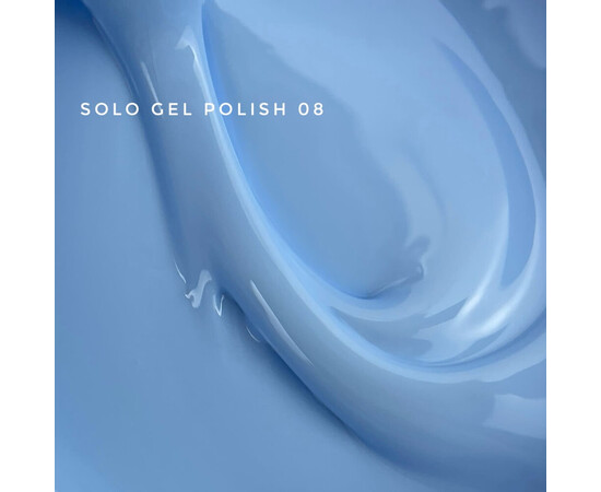 Изображение 2 Гель-лак Touch Solo Gel Polish 08 голубой, 9 мл, Объем (мл, г): 9, Цвет: 08