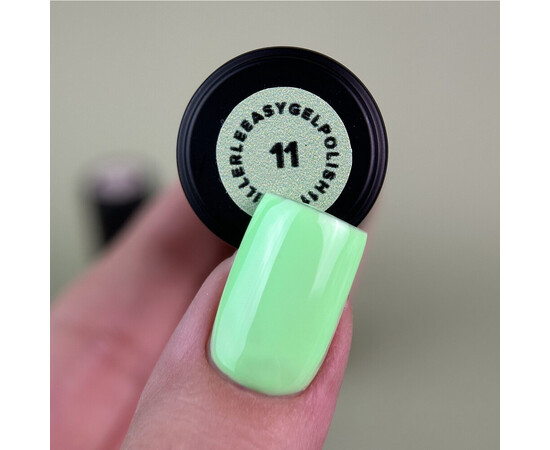 Изображение 2 Гель-лак однофазный для педикюра Siller Easy Gel Polish №11, 8 мл, Объем (мл, г): 8, Цвет: 11