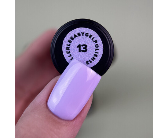 Зображення 2 Гель-лак однофазний для педикюру Siller Easy Gel Polish №13, 8 мл, Об'єм (мл, г): 8, Колір: 13