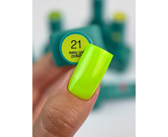 Изображение 2 Гель-лак однофазный для педикюра Siller Easy Gel Polish №21, 8 мл, Объем (мл, г): 8, Цвет: 21