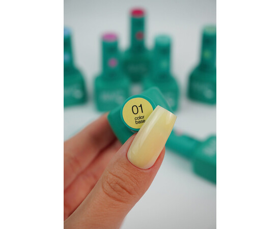 Зображення 2 База для гель лаку Siller Professional Base Color 8 мл, № 001, Об'єм (мл, г): 8, Колір: 001