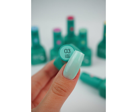 Зображення 2 База для гель лаку Siller Professional Base Color 8 мл, № 003, Об'єм (мл, г): 8, Колір: 003
