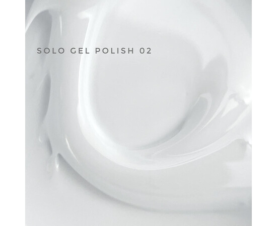 Изображение 2 Гель-лак Touch Solo Gel Polish 02 белый, 9 мл, Объем (мл, г): 9, Цвет: 02