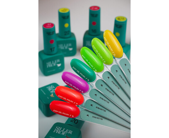 Зображення 3 Гель-лак однофазний для педикюру Siller Easy Gel Polish №20, 8 мл, Об'єм (мл, г): 8, Колір: 20