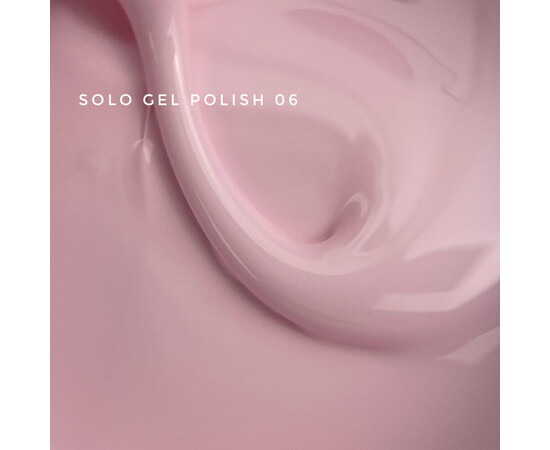 Изображение 2 Гель-лак Touch Solo Gel Polish 06 светло-розовый, 9 мл, Объем (мл, г): 9, Цвет: 06