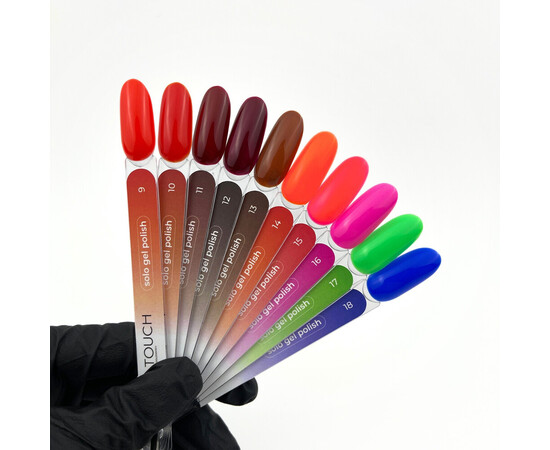 Изображение 3 Гель-лак Touch Solo Gel Polish 16 фуксия, 9 мл, Объем (мл, г): 9, Цвет: 16