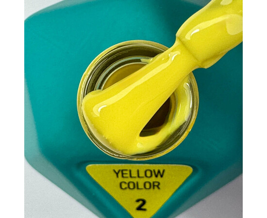 Зображення 2 Гель-лак Victoria Avdeeva Yellow Color №2, 12 мл, Об'єм (мл, г): 12, Колір: 02