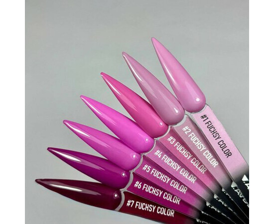 Зображення 3 Гель-лак Victoria Avdeeva Fuchsy Color №4, 12 мл, Об'єм (мл, г): 12, Колір: 04