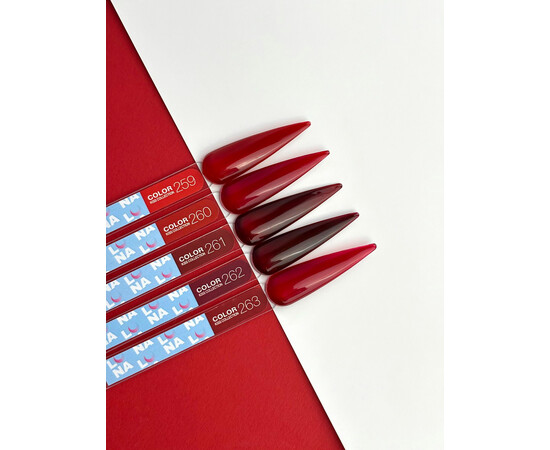 Зображення 5 Гель-лак LUNAMoon Color Kiss №261, 13 мл, Об'єм (мл, г): 13, Колір: 261