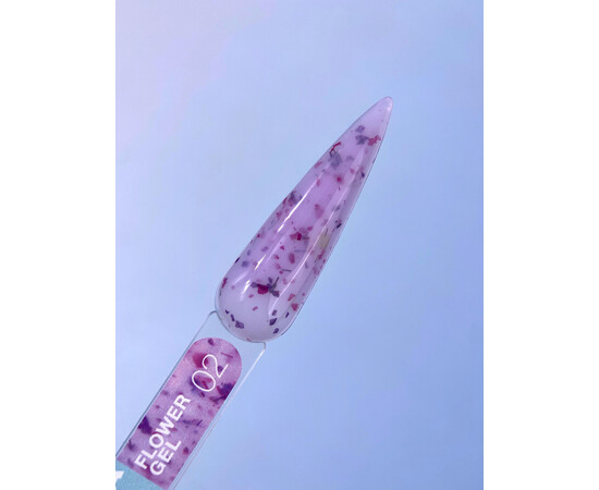 Зображення 3 Квітковий гель для нарощування нігтів LUNAMoon Flower Gel №2, 15 мл, Об'єм (мл, г): 15, Колір: 02